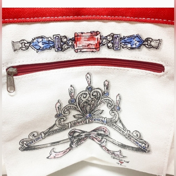 Brighton All That Glitters Canvas Tote In Multicolor - Picture 9 of 16